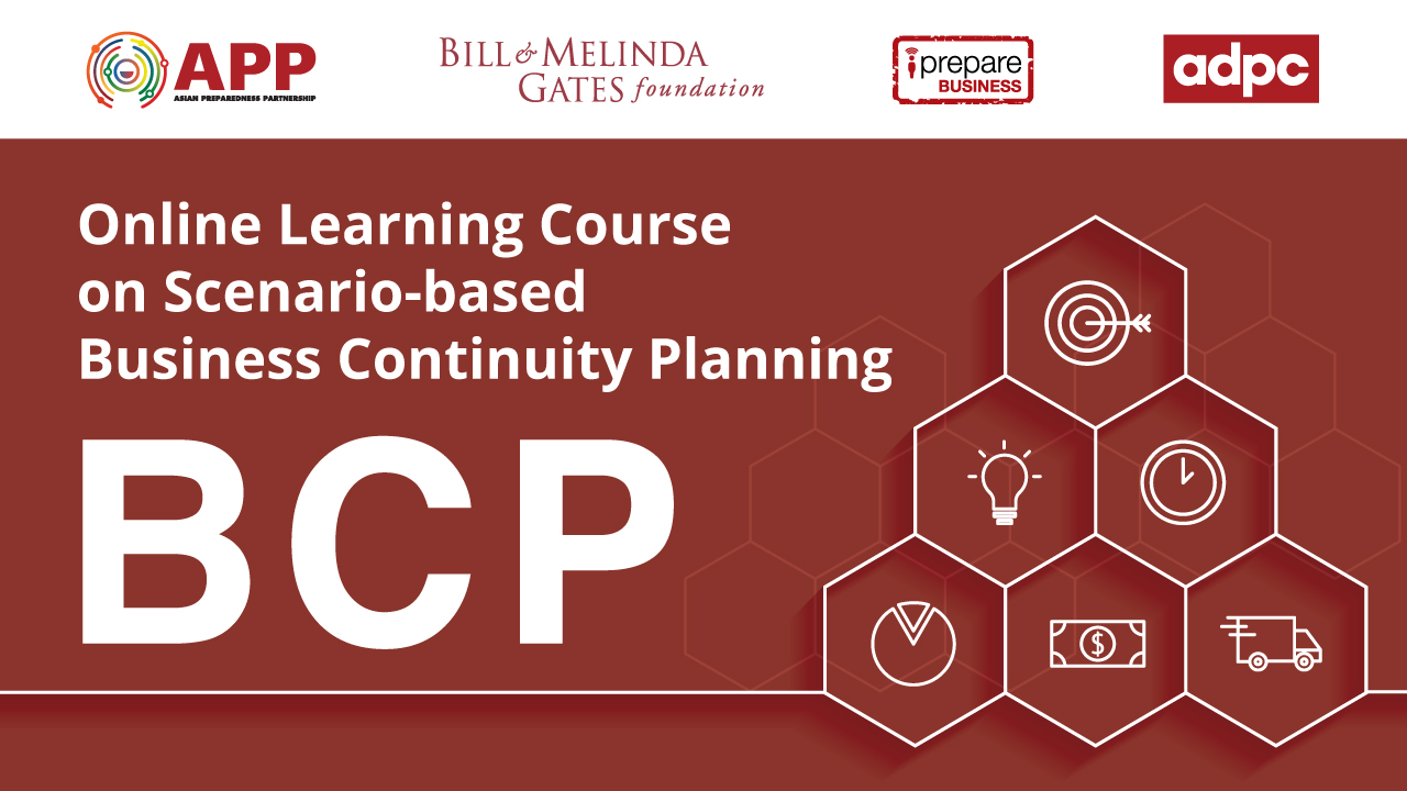 Online Learning Course on Scenario-based Business Continuity Planning BCP-APP