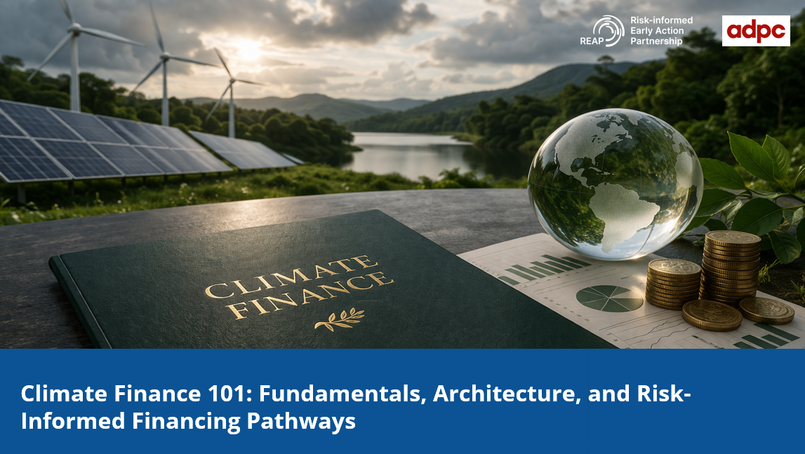Climate Finance 101: Fundamentals, Architecture, and Risk-Informed Financing Pathways   CF101-REAP